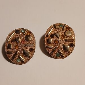 Vintage sarah coventry clip earrings